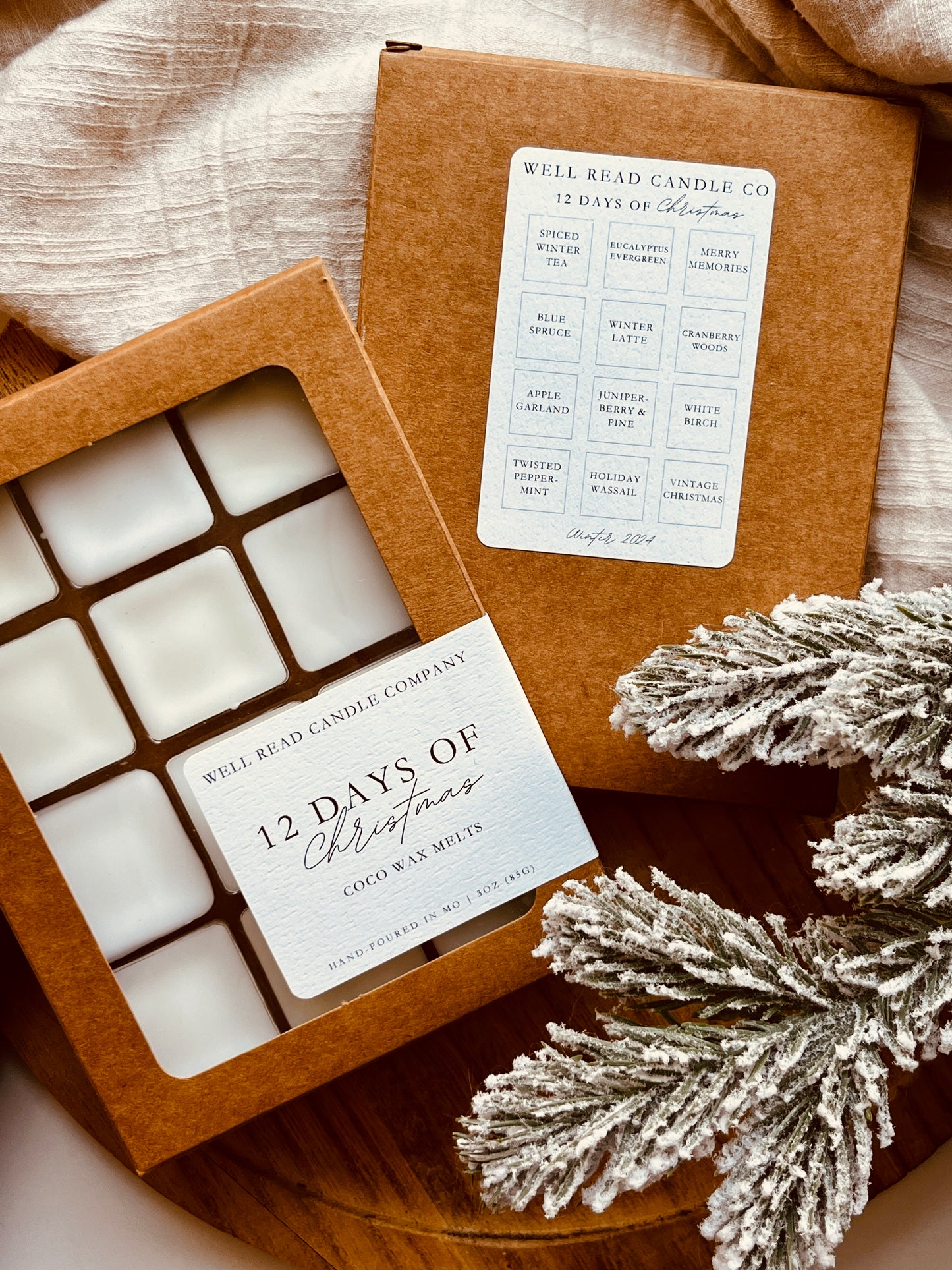 12 days of christmas wax melts