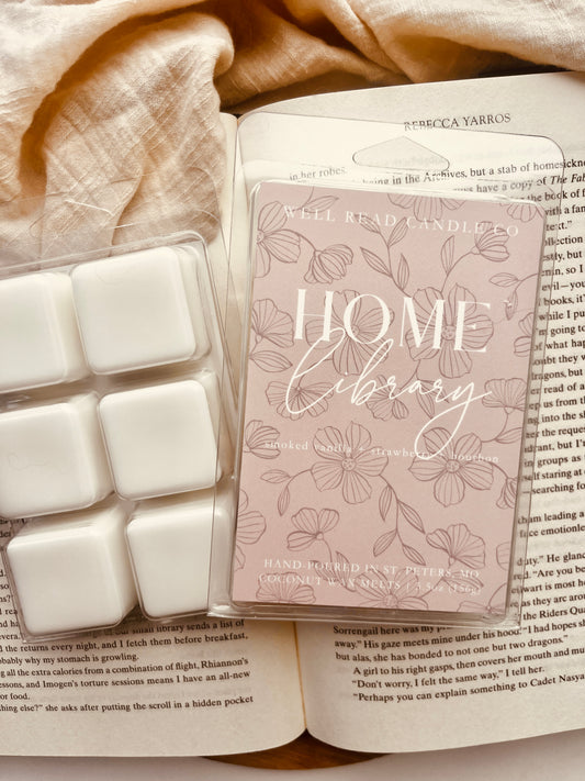 bourbon strawberry vanilla wax melts bookish gift
