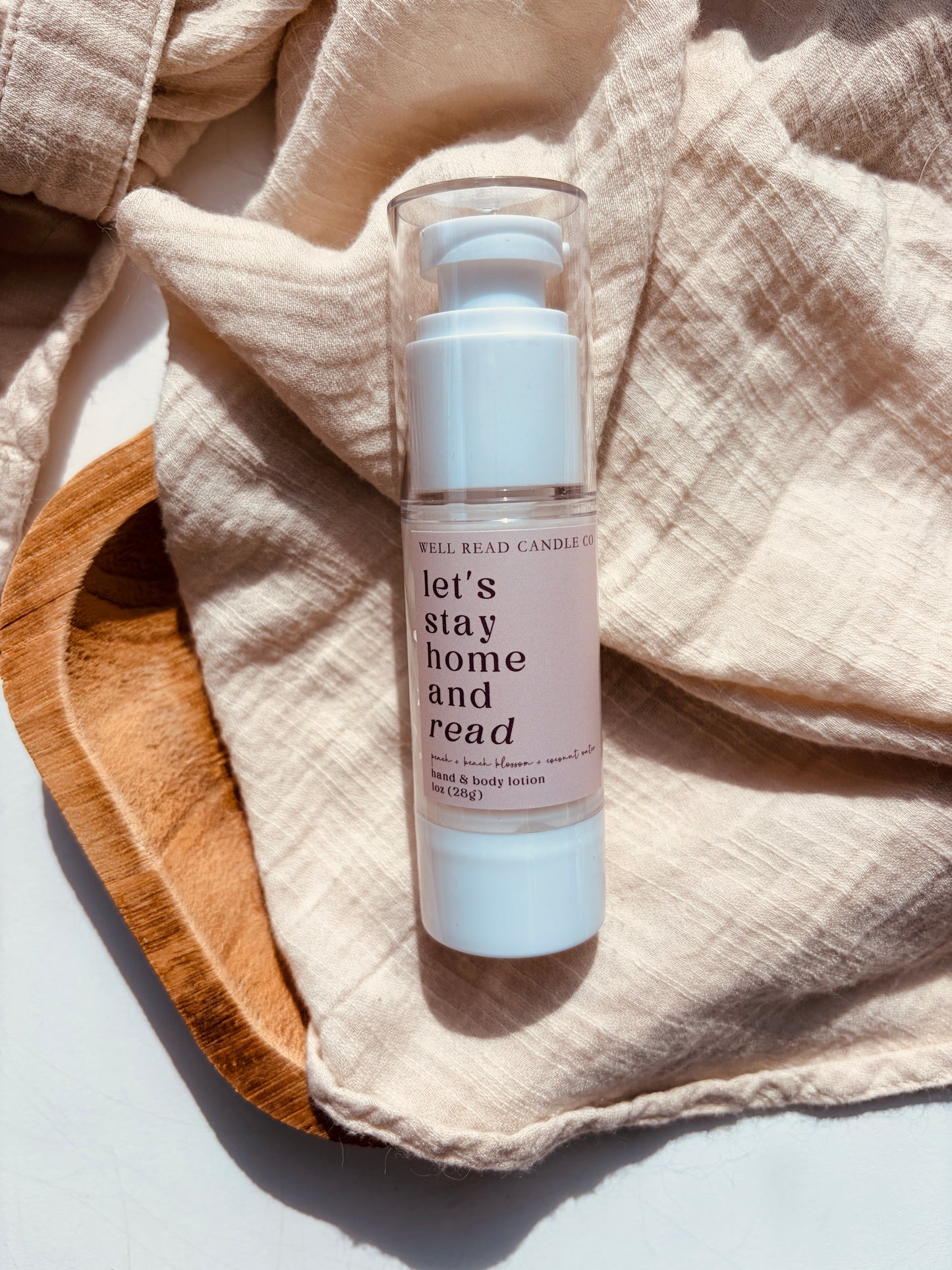 book lover lotion beachy coconut blossom