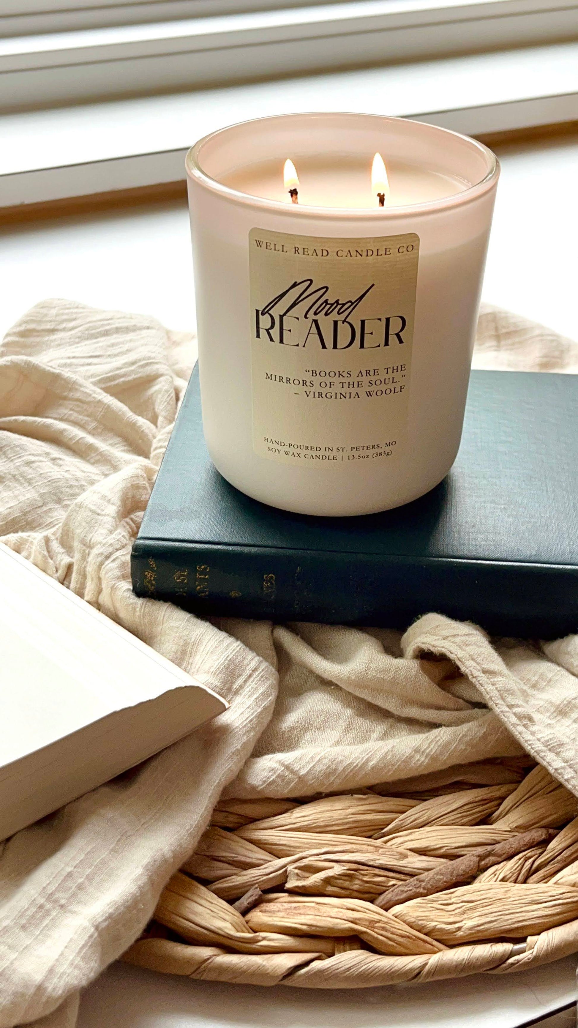 Photo of Mood Reader Bookish scented candle