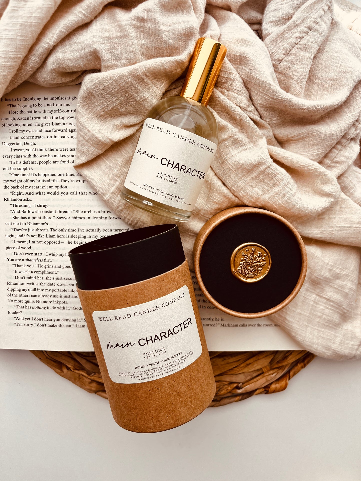 book gift bookish perfume