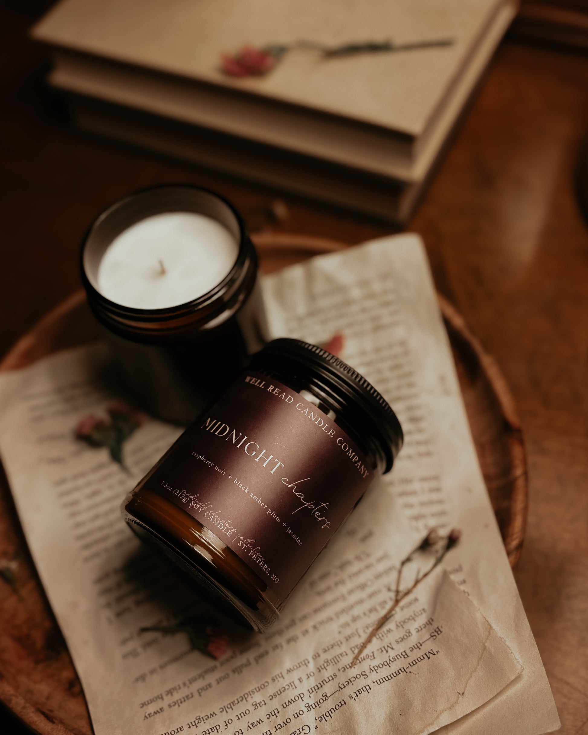 valentines day gift for reader candle
