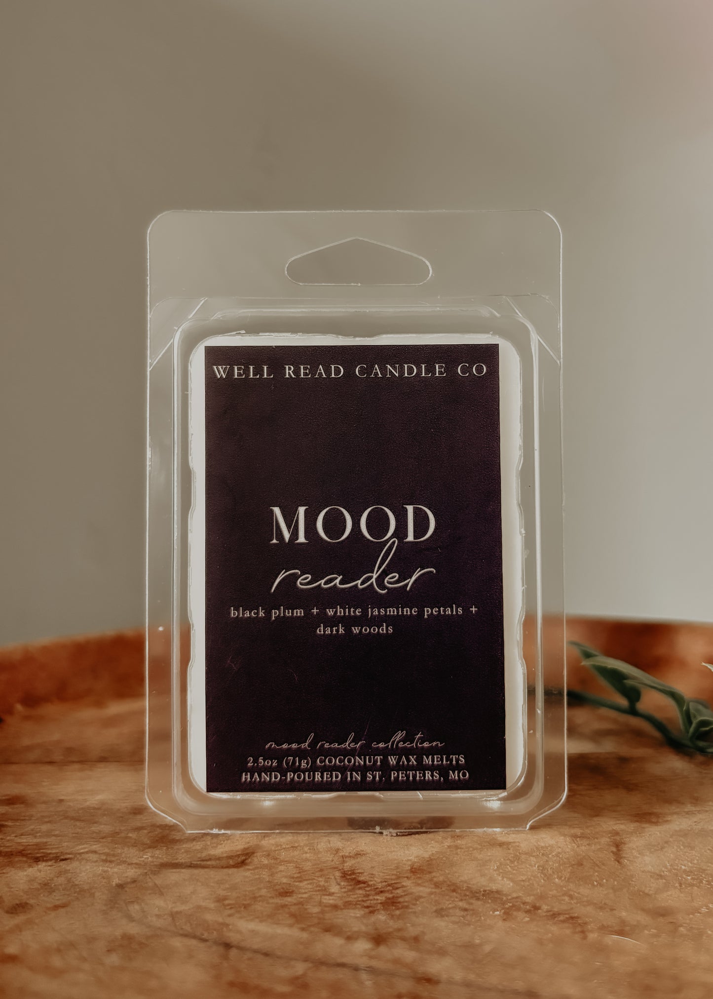 black plum white jasmine petals dark woods