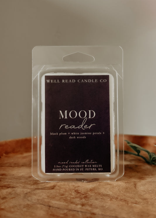 black plum white jasmine petals dark woods