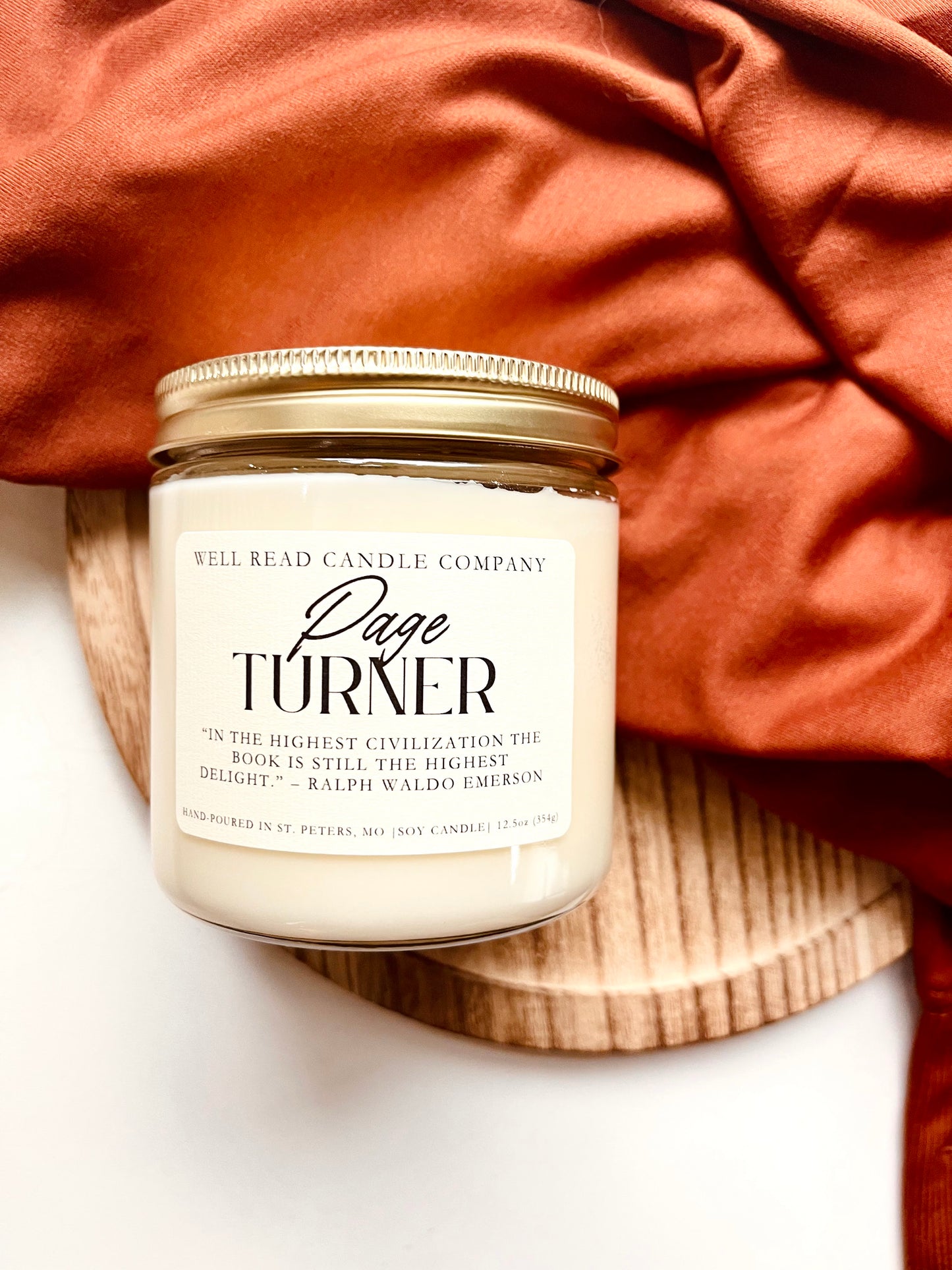 Page Turner Soy Candle