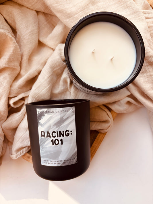 olive oil lemon soy candle bookish gift readers