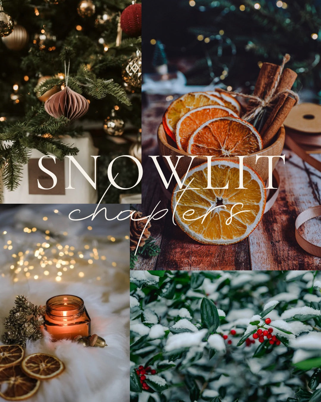 smell of christmas bookish candle gift