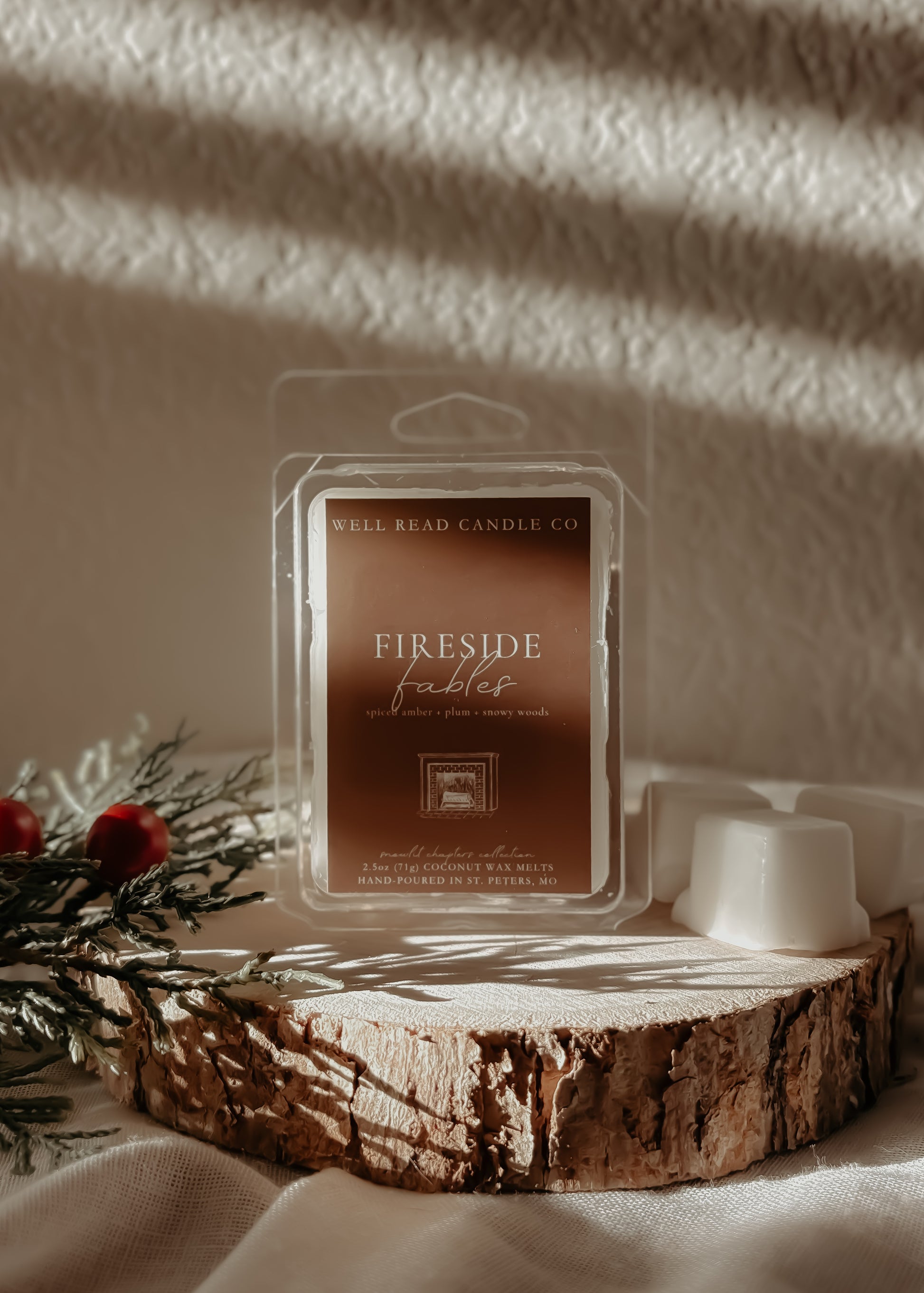 fireplace well read wax melts