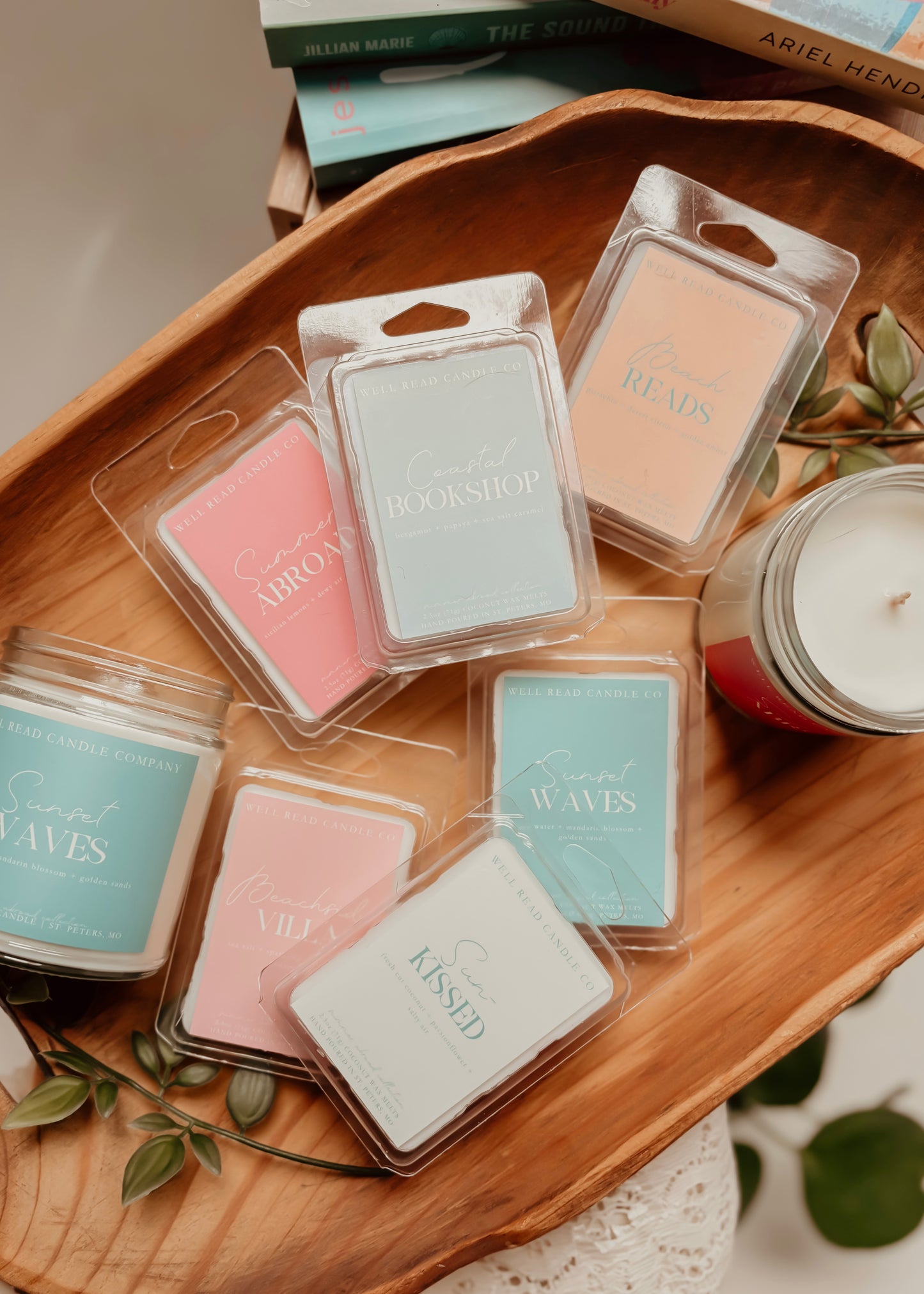 summer wax melts for readers gift book lover collection