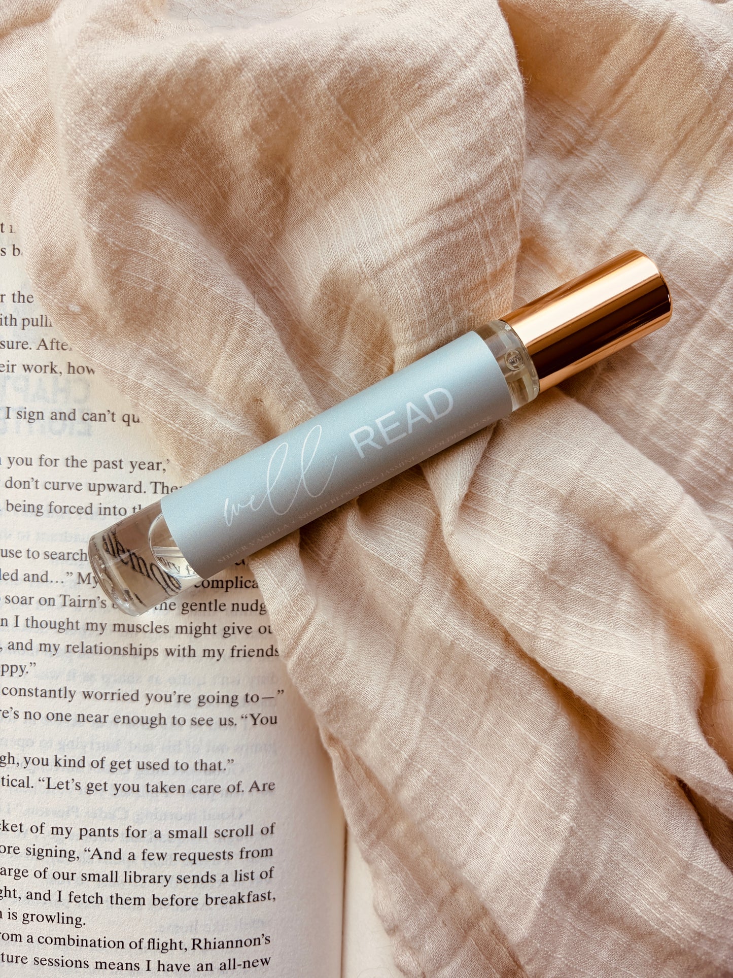 vanilla bookish perfume gift