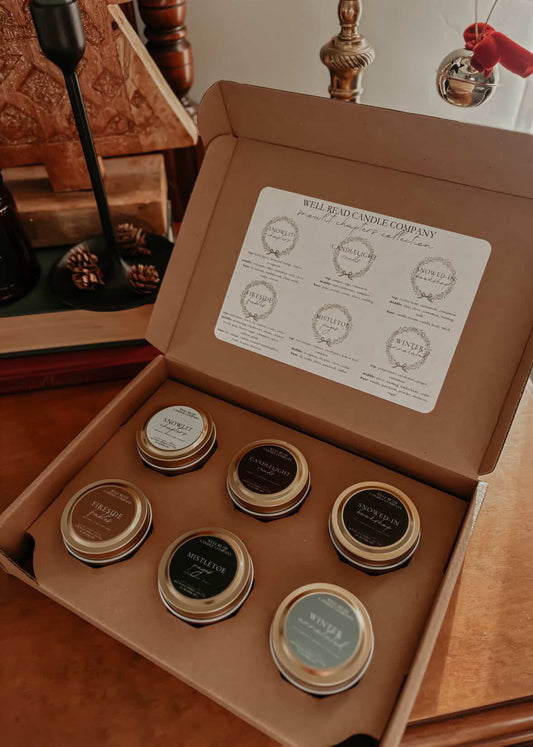 bookish candle set gift